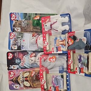 McDonalds Ty Beanie Baie International  & Americana Collection Set of 7